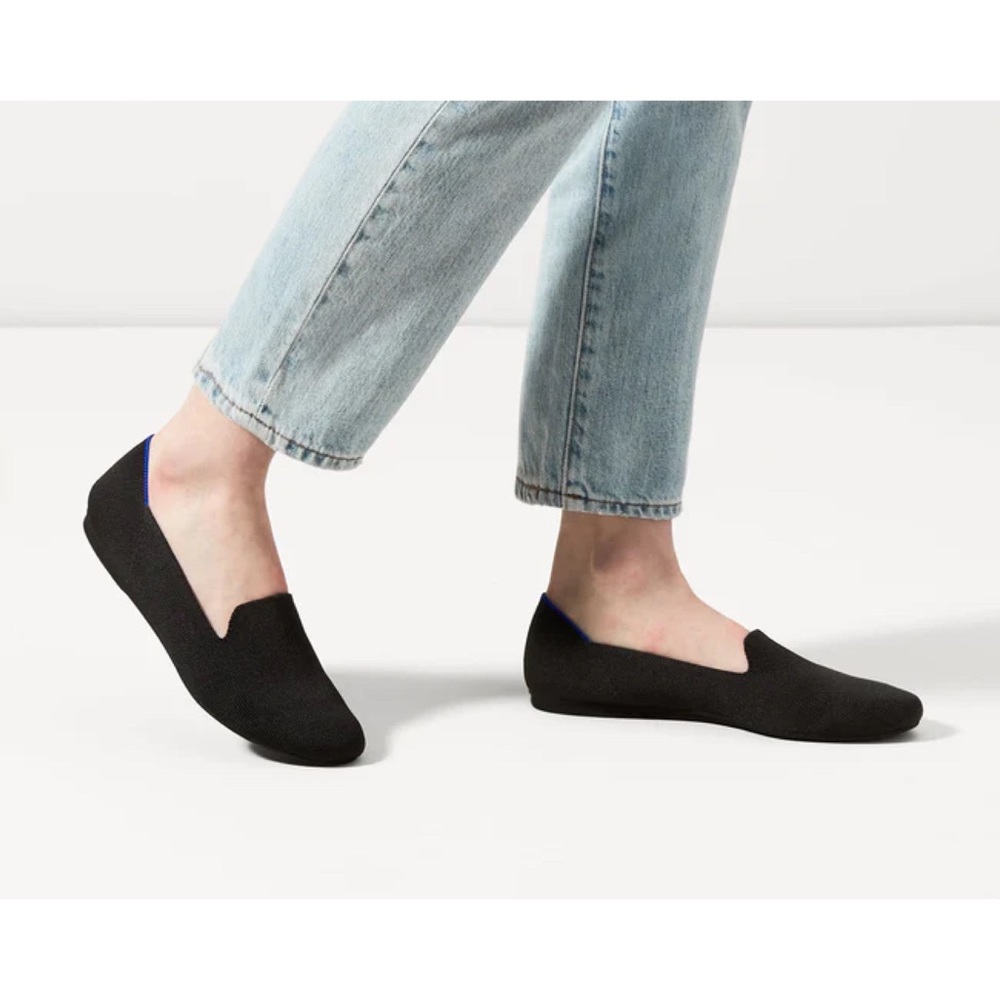 Rothy’s Black Solid Loafers